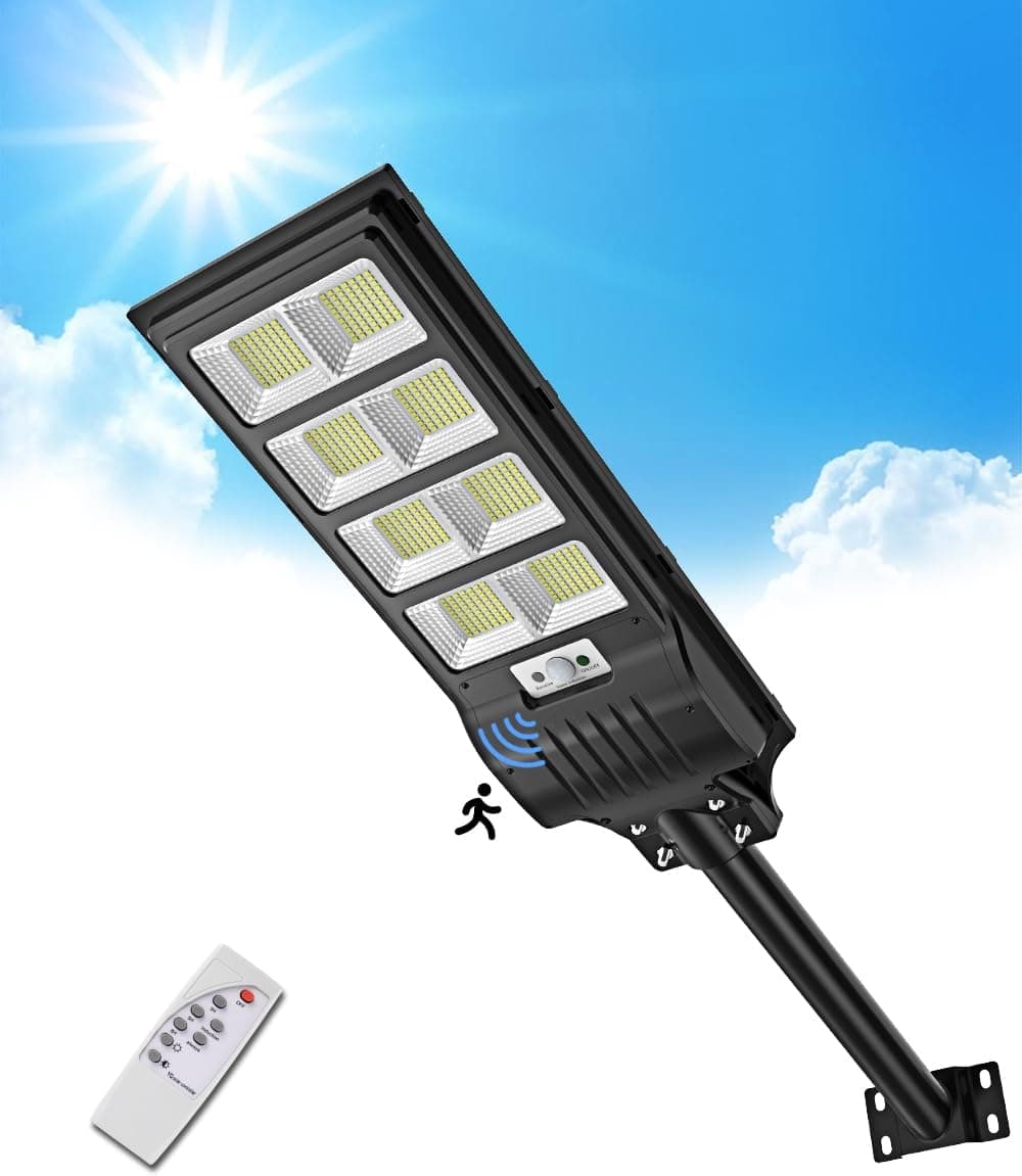 Farola solar con sensor de movimiento - 2